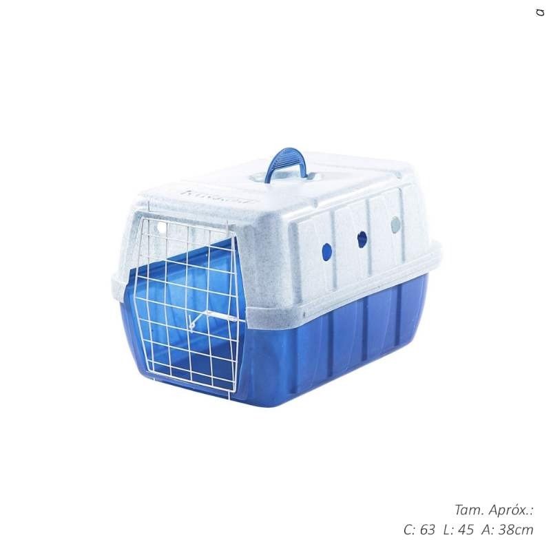 CX TRANSP ROTOPLAS N.02 AZUL/MARMORE