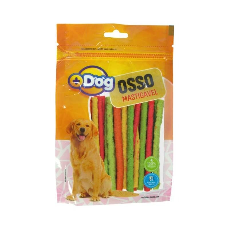 Osso Palito Colorido Mais Dog C/10Un