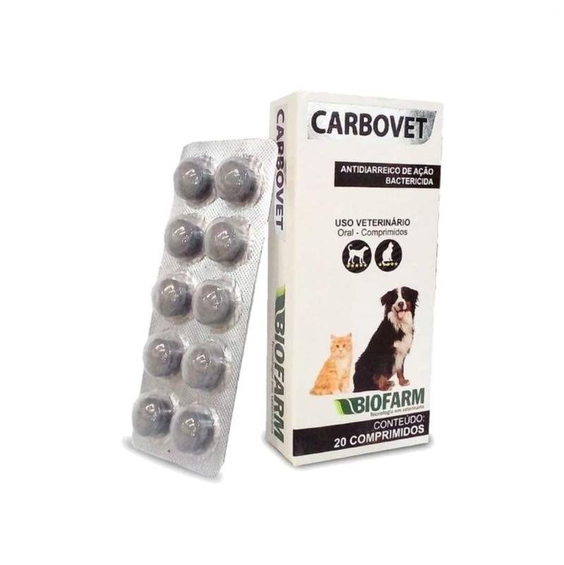 CARBOVET C/20 COMPRIMIDOS