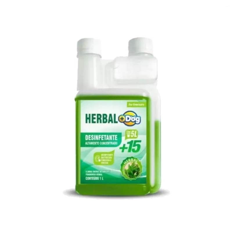 DESINFETANTE HERBAL 15 MAIS DOG 1LT