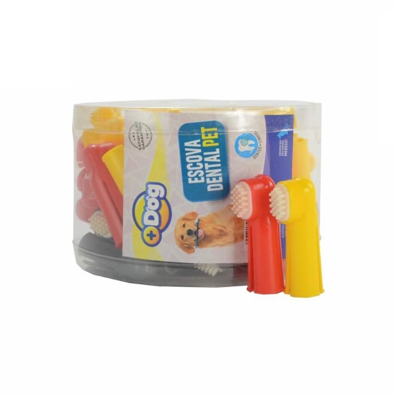 DEDEIRA CERDAS BORRACHA MAIS DOG C/50
