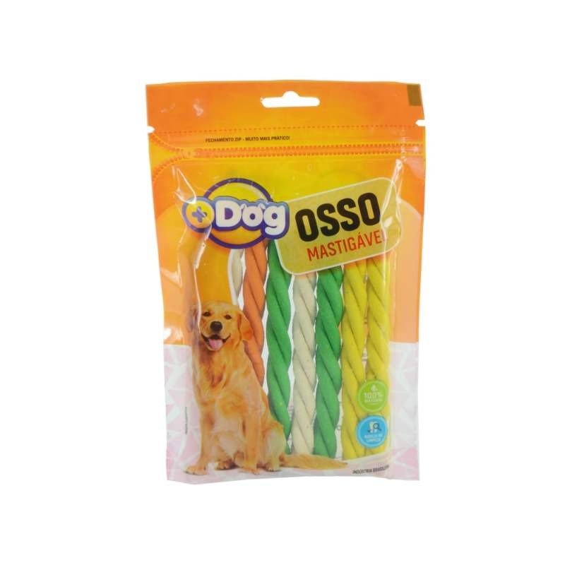 Osso Tranca Flexivel Sabor C/06 Mais Dog