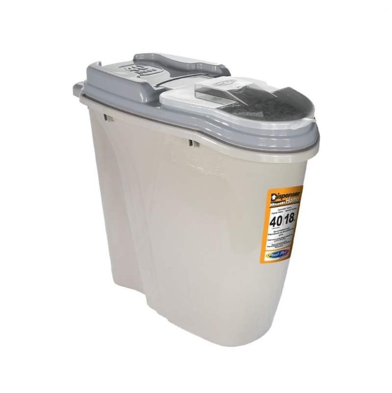 DISPENSER HOME FULL 40L CINZA