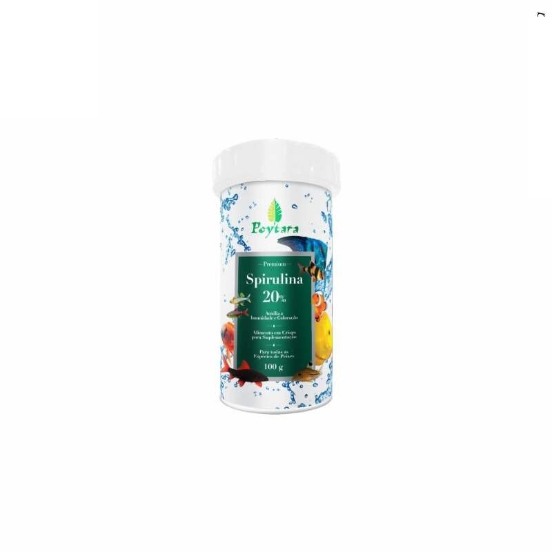 Spirulina 20% 100G Poytara