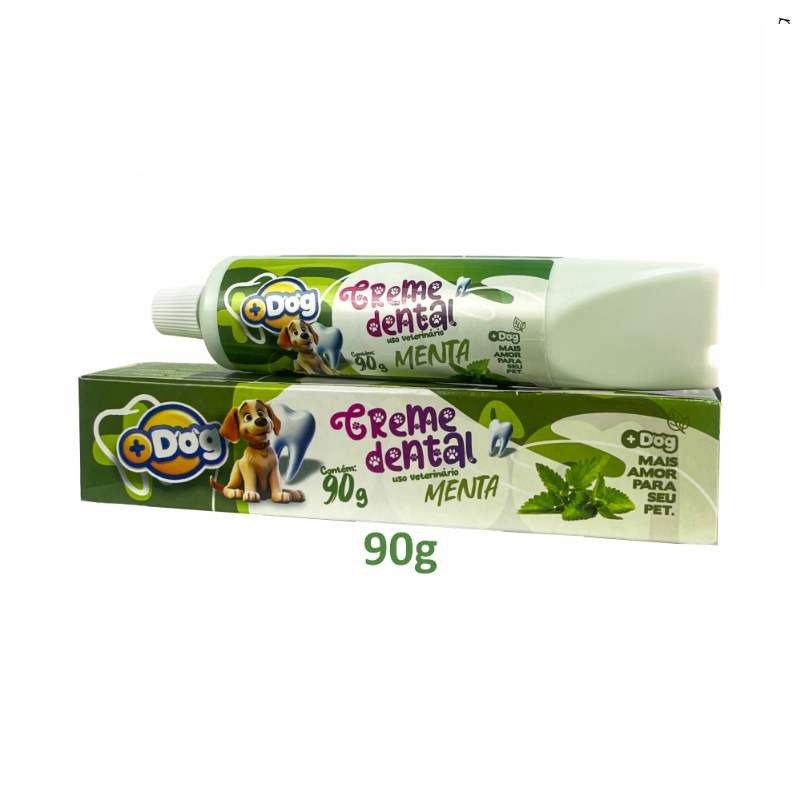 CREME DENTAL MAIS DOG MENTA 90G
