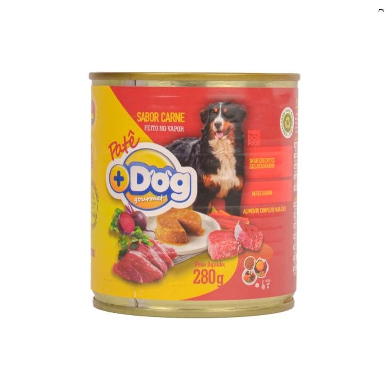 Pate Mais Dog Carne 12X280G