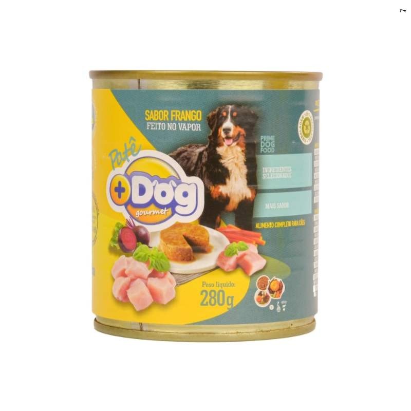 Pate Mais Dog Frango 12X280G