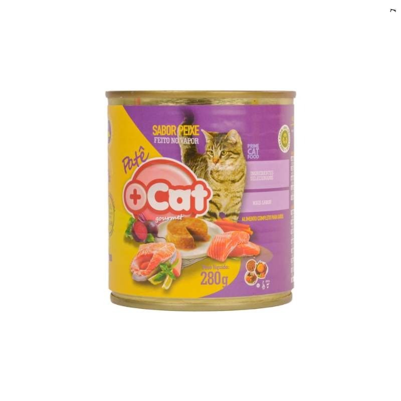 Pate Mais Cat Peixe 12X280G