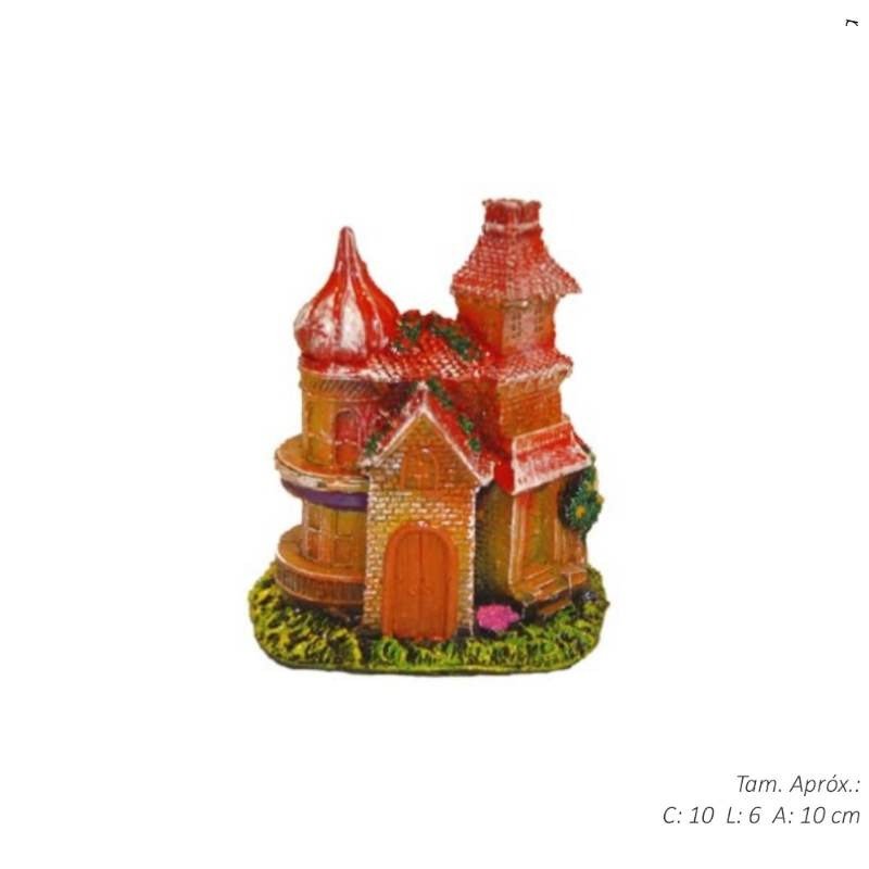 ENFEITE AQUARIO CASTELINHO