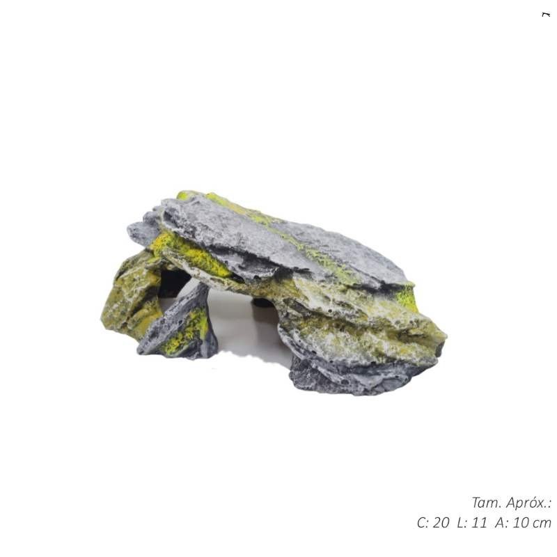 ENFEITE AQUARIO GRUTA