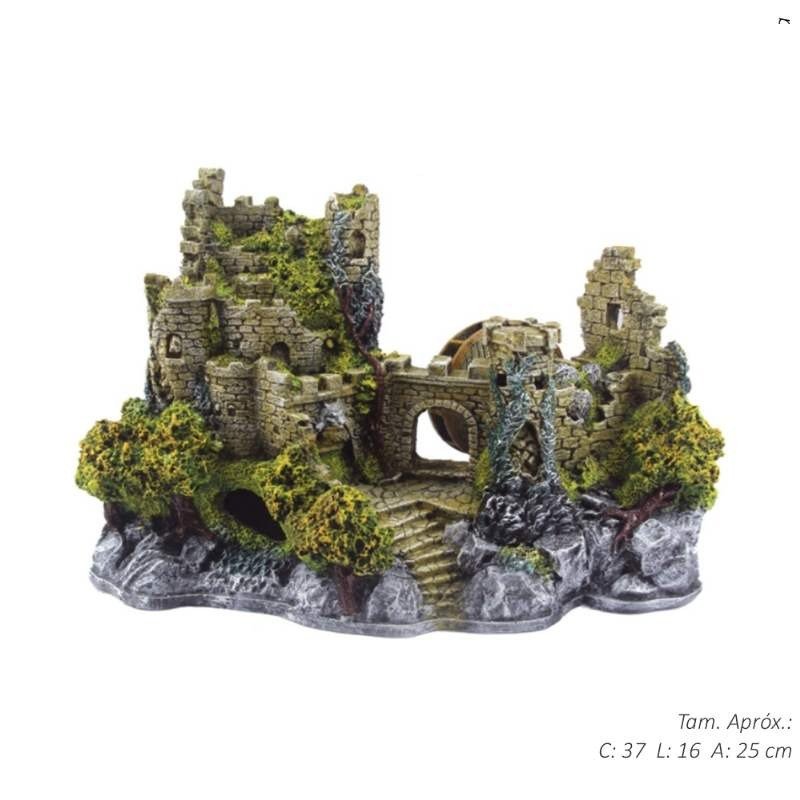 ENFEITE AQUARIO CASTELO MEDIEVAL I