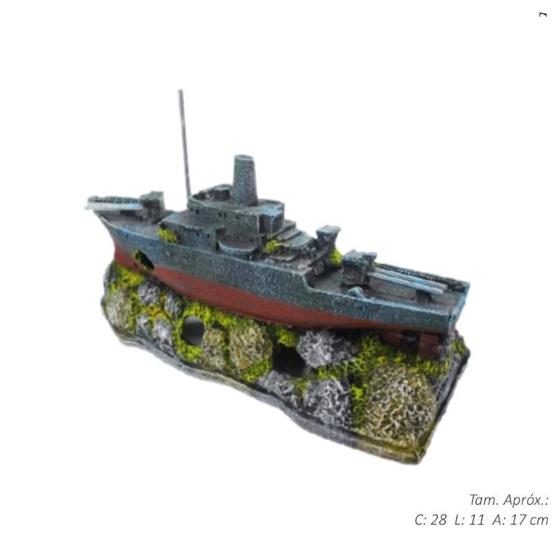 ENFEITE AQUARIO DESTROYER