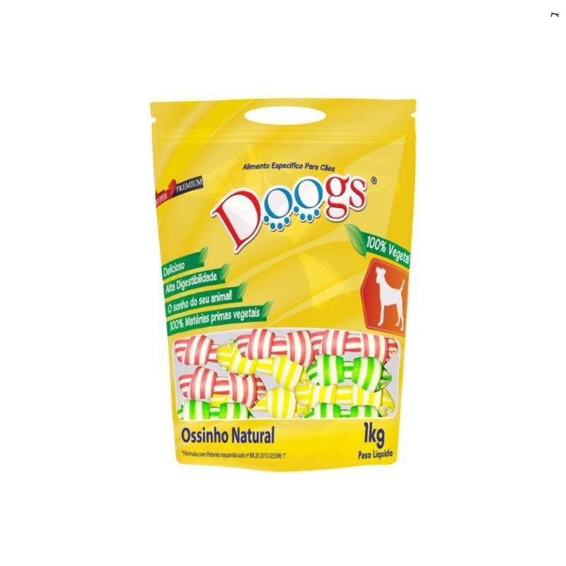 Ossinho Organico Natural Colorid 3/4 1Kg