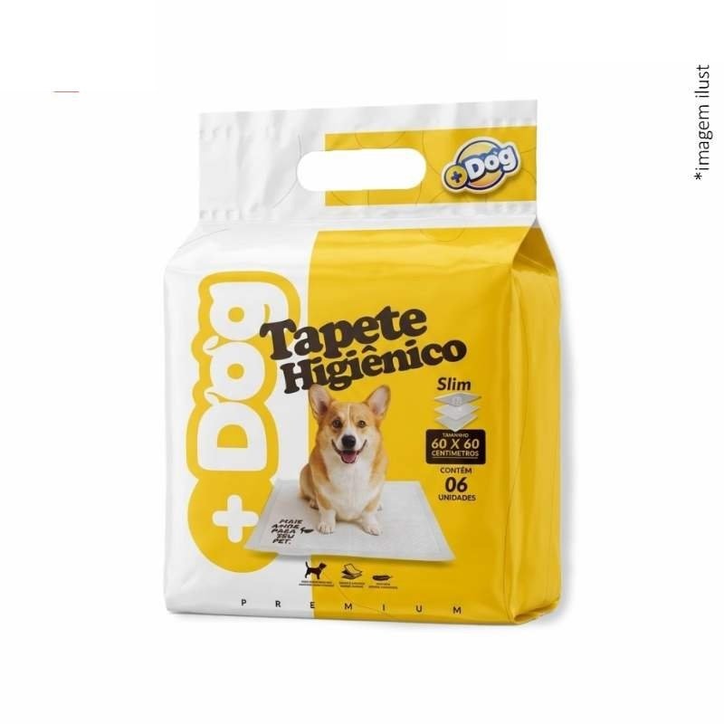 Tapete Hig Mais Dog Slim C/6 60X60Cm