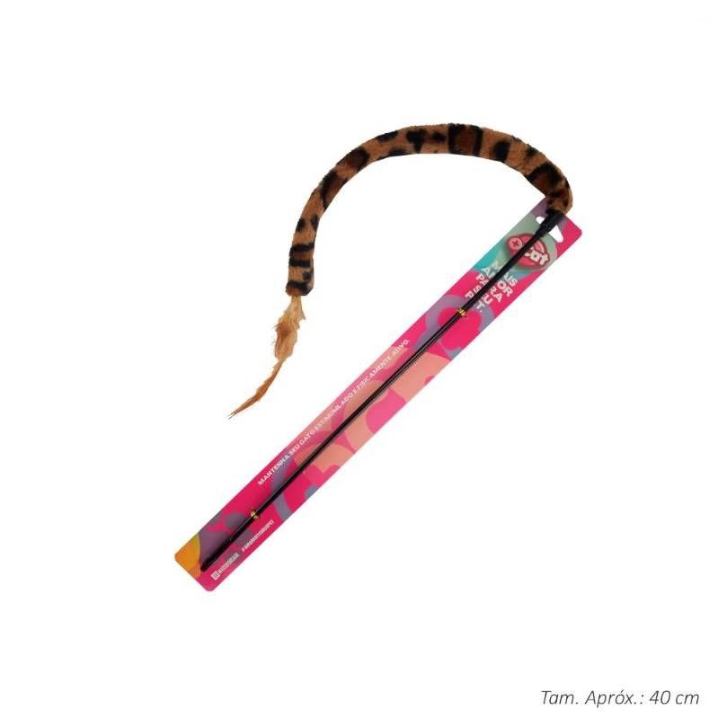 BRINQ GATO VARINHA COBRINHA 40CM