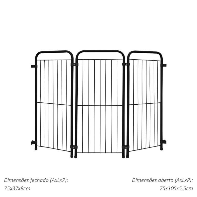 Cercado Pet Max Portatil 75Cm
