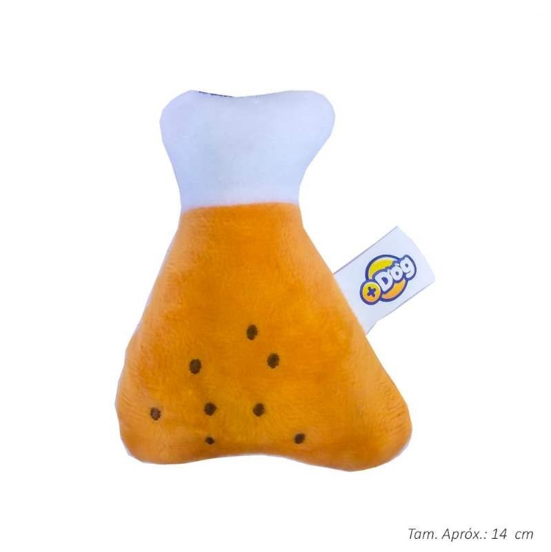 BRINQ PELUCIA COXINHA