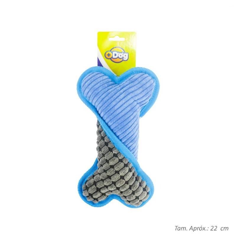 BRINQ PELUCIA OSSINHO LISTRADO 22CM