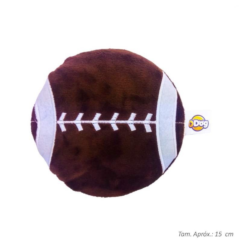BRINQ PELUCIA DISCO SONORO FUT AMERICANO