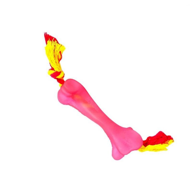 BRINQ C/CORDA BEEF BONE