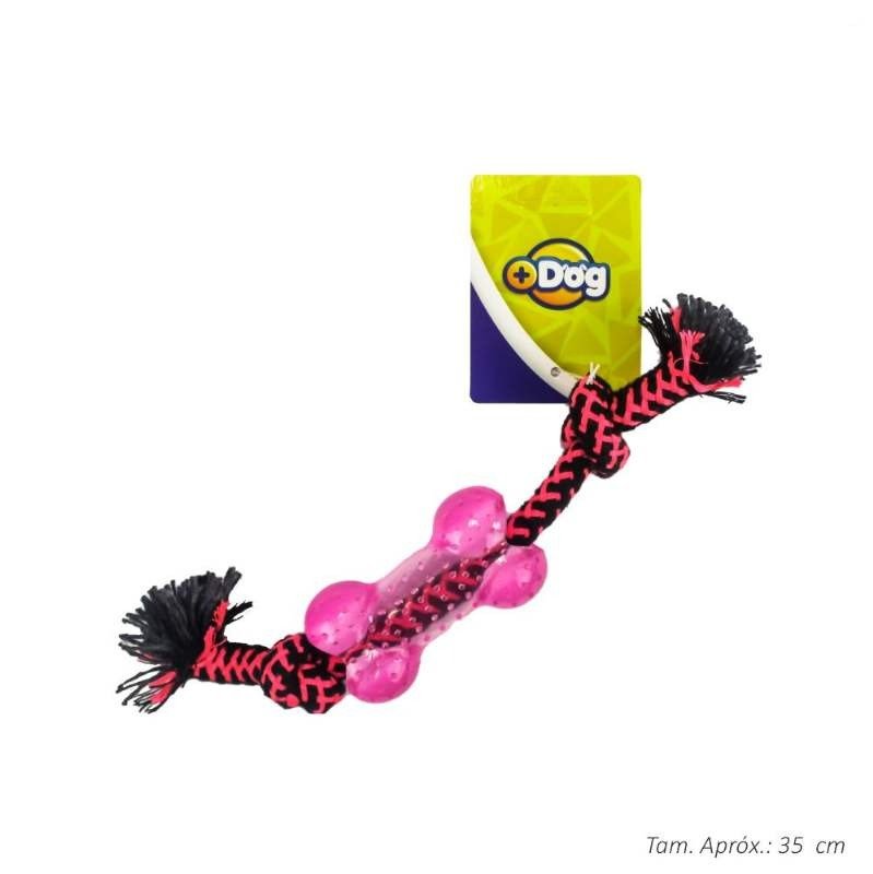 BRINQ CORDA OSSO TPR SORT 25CM