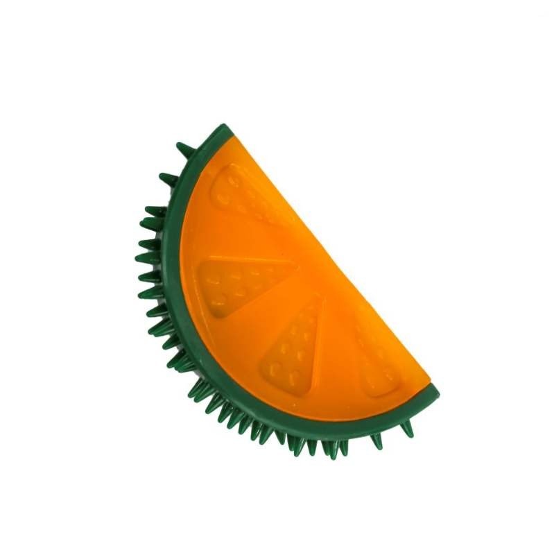 BRINQ TPR LARANJA 12,5CM