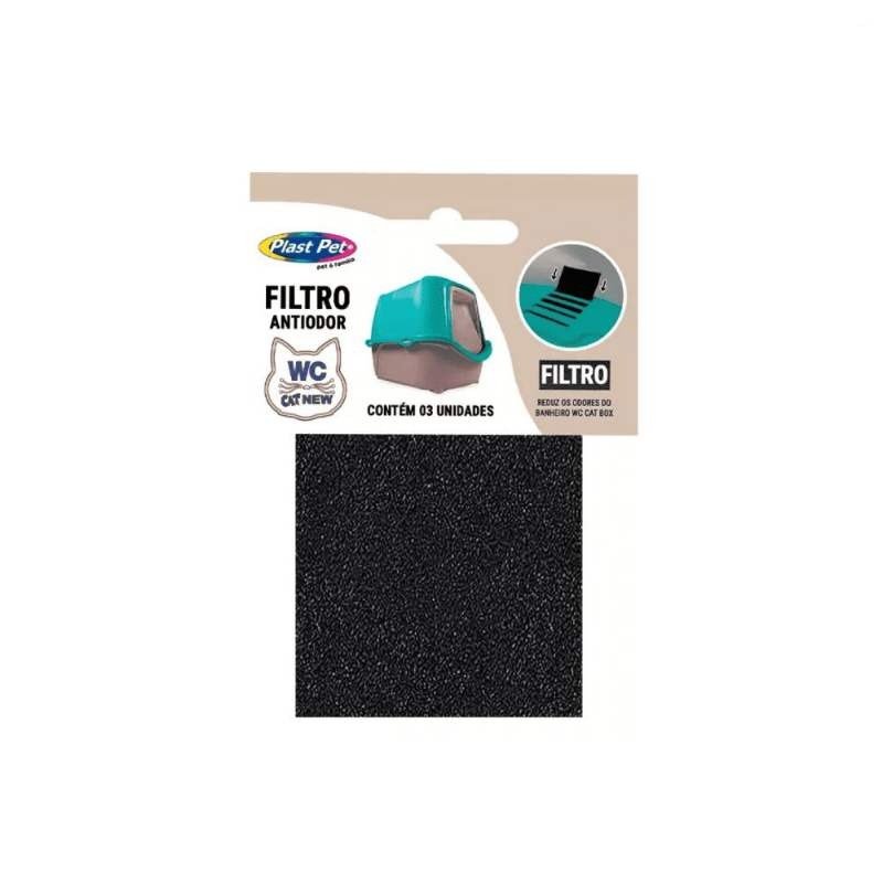 FILTRO ANTI-ODOR WC CAT NEW C/3