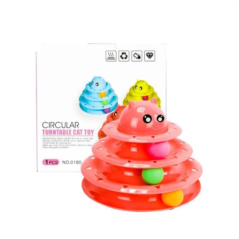 BRINQ GATO EXPERT C/BOLA ROSA