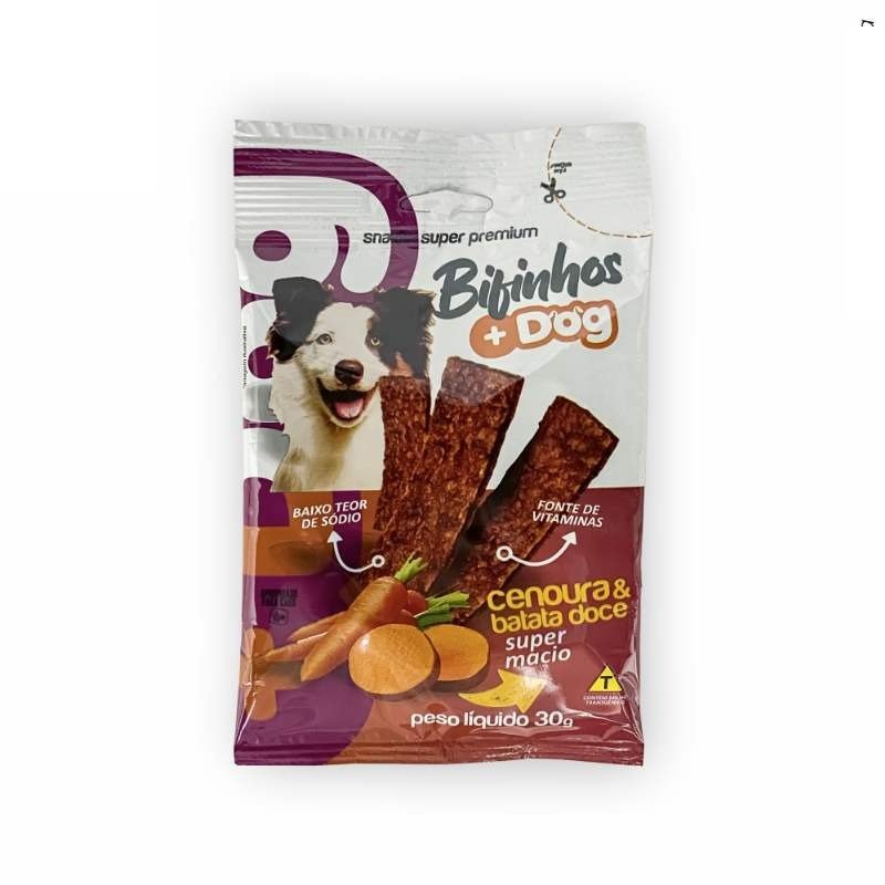 BIFINHO MAIS DOG CENOURA&BATATA DOCE 30G