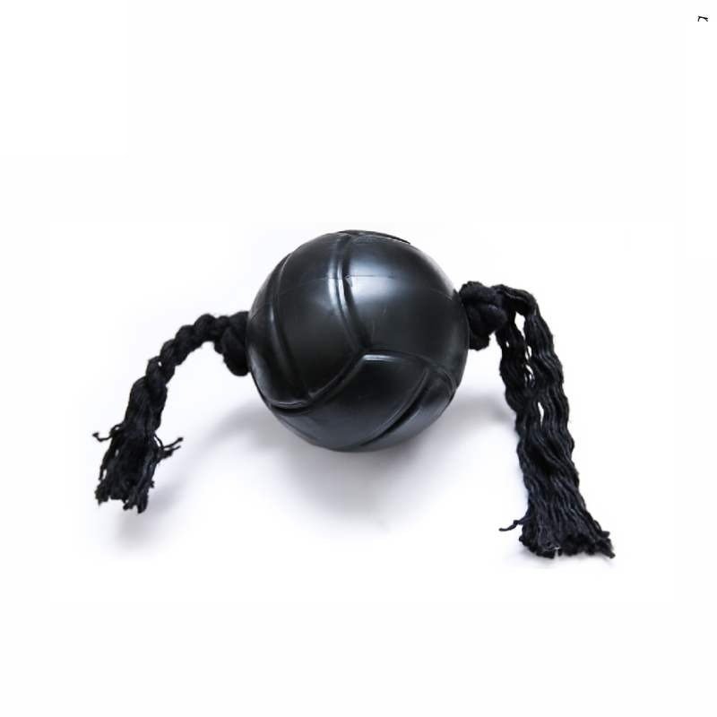 BOLA MACICA LISA C/CORDA 75MM BLACK