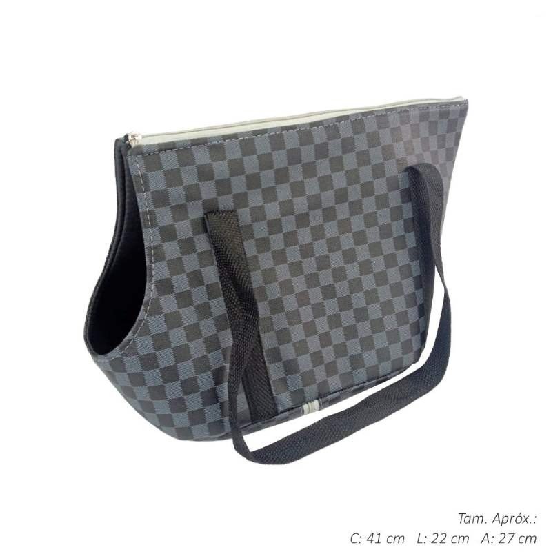 BOLSA TRANSP LUXO LUXO BLACK