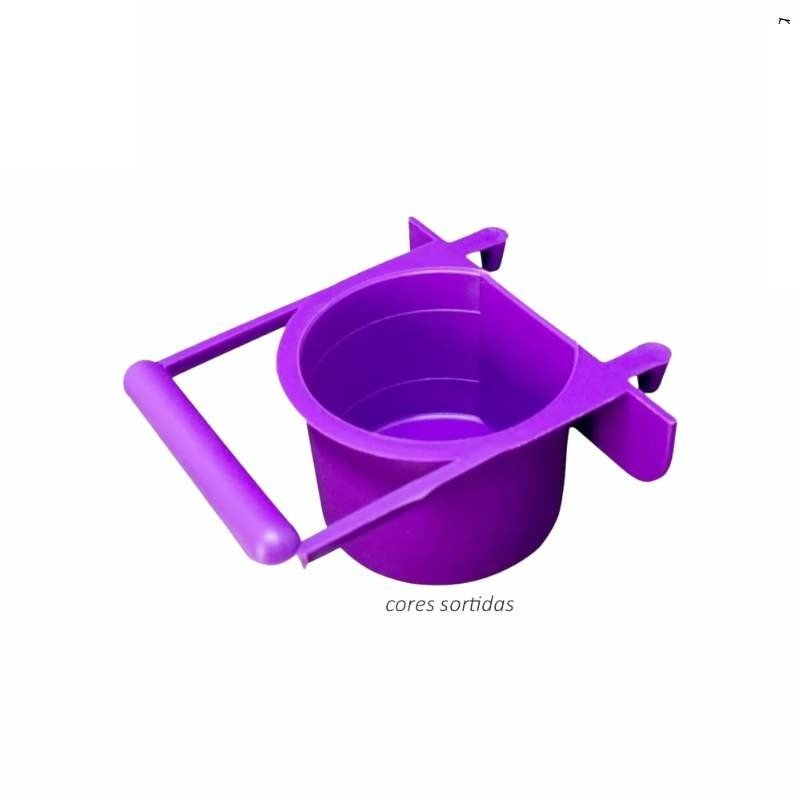 CANECA PLAST PAPAGAIO C/ABA&GANCHO C/12