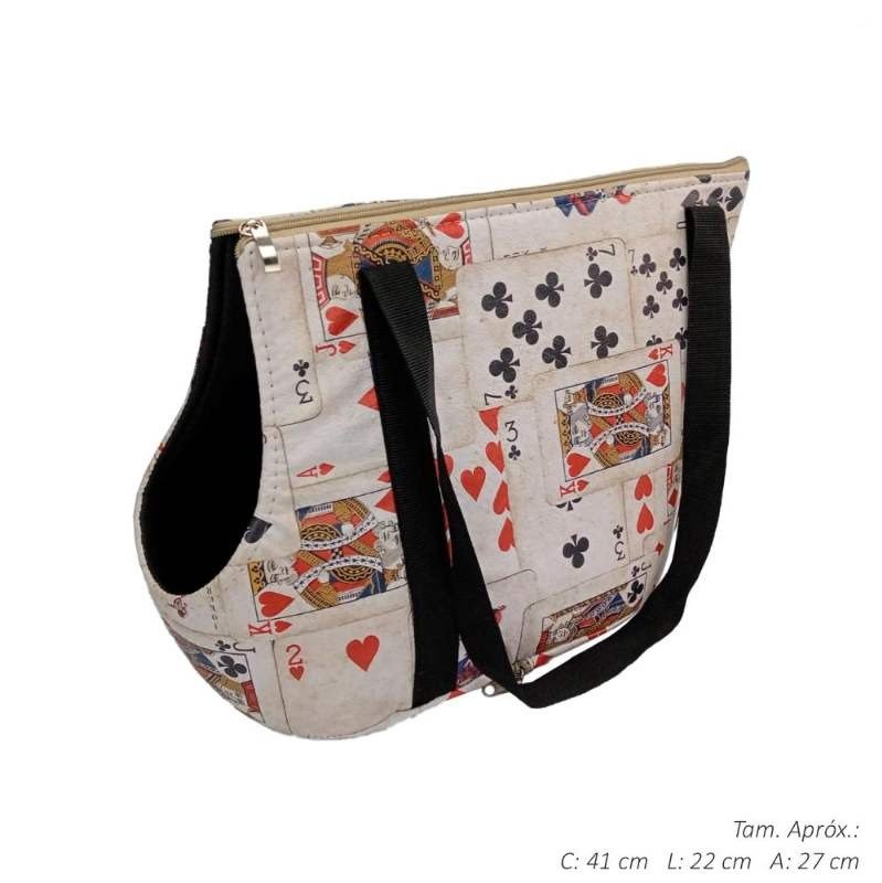 BOLSA TRANSP LUXO BARALHO