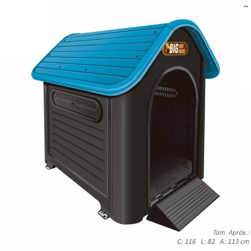 Casinha Big Dog Home Preta/