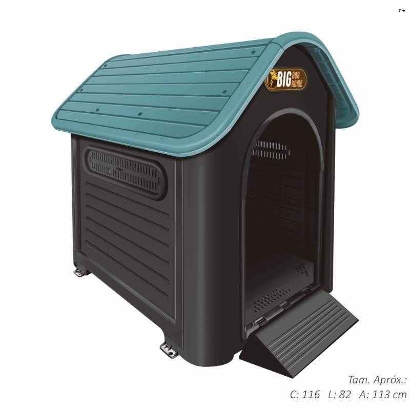 CASINHA BIG DOG HOME PRETA/TIFFANY