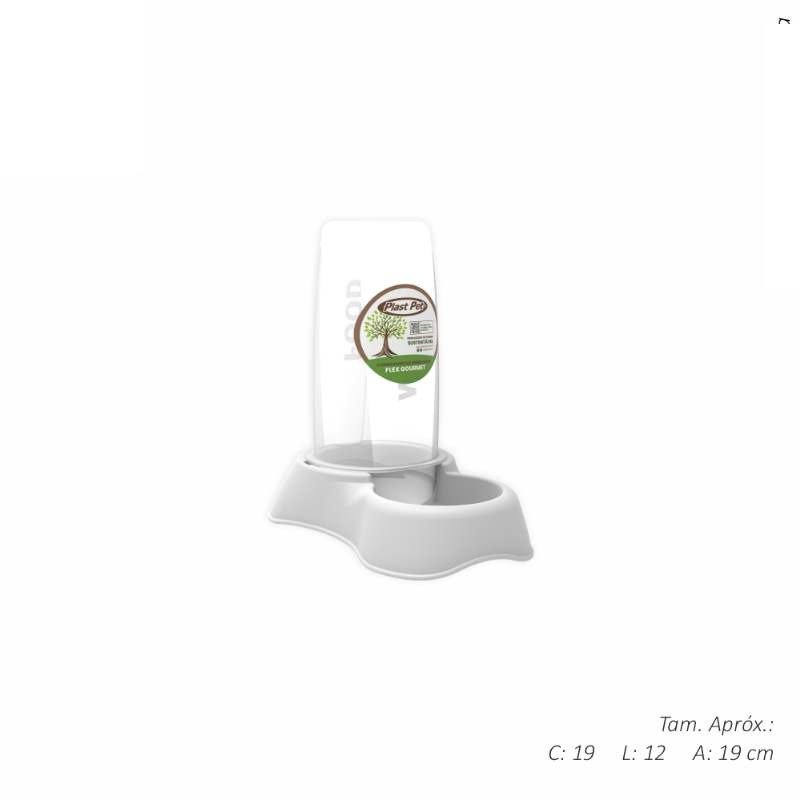 BEB COMED FLEX GOURMET ECO 650ML CINZA