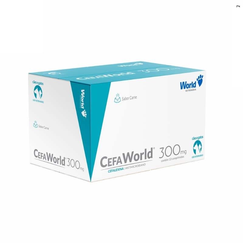 CEFA WORLD 300MG (HOSPITALAR 120 COMP)