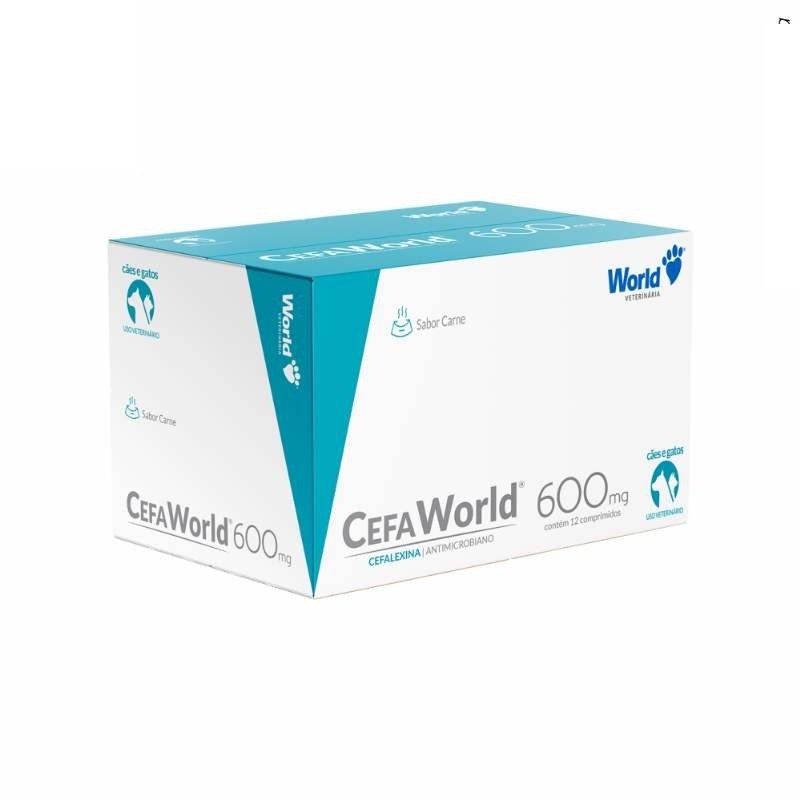 CEFA WORLD 600MG (HOSPITALAR 120 COMP)