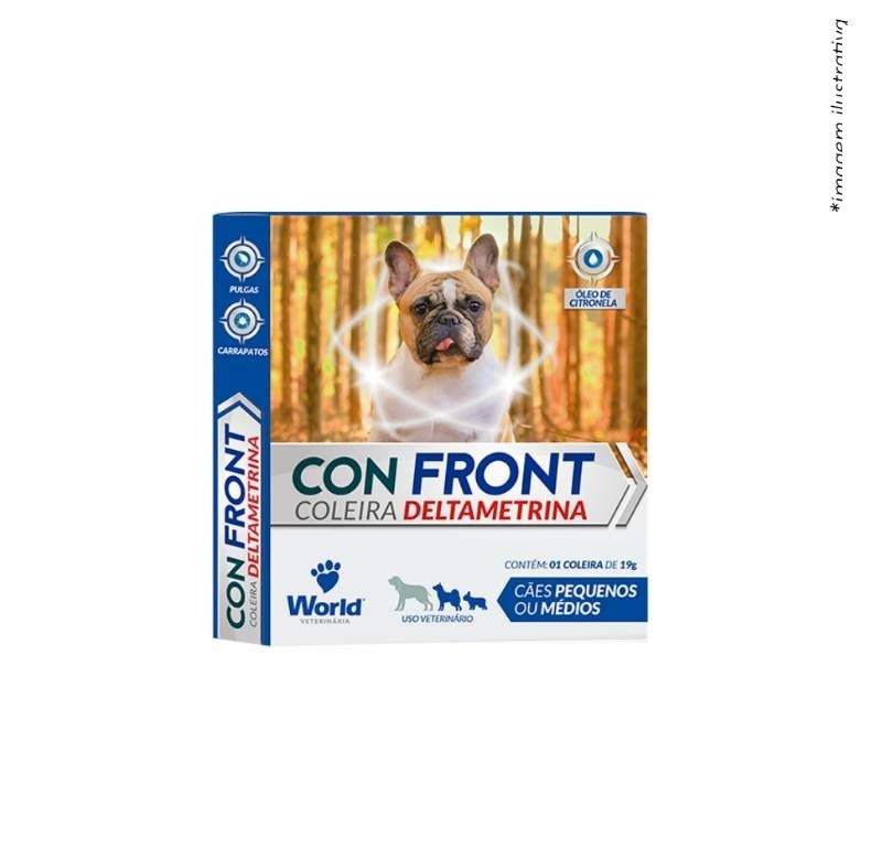 COLEIRA CONFRONT DELTAMETRINA 19G P&M