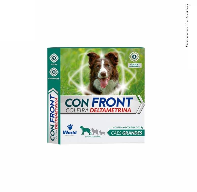 COLEIRA CONFRONT DELTAMETRINA 25G G