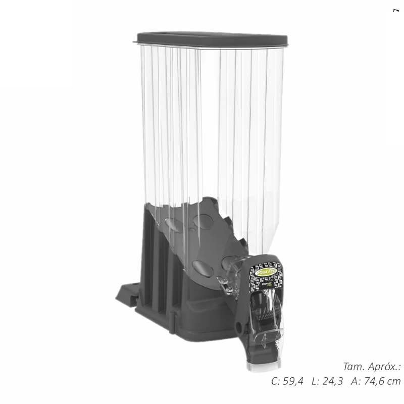 DISPENSER DOMESTICO PRO 40LT PRETO