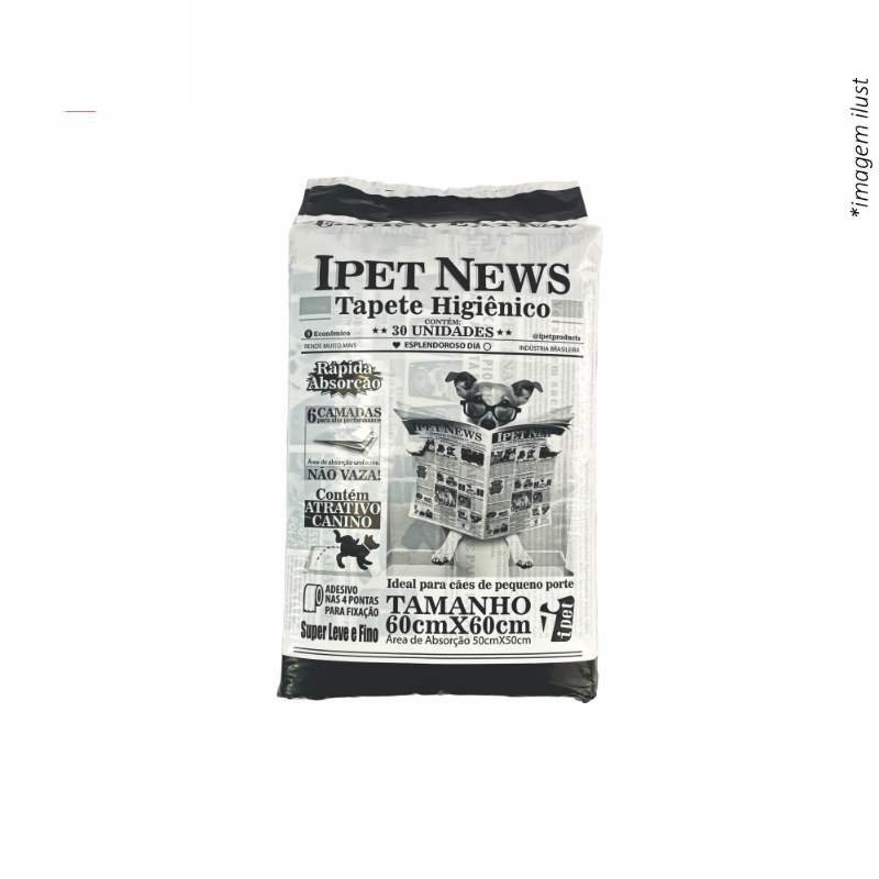 Tapete Hig Ipet Jornal C/30 60X60Cm