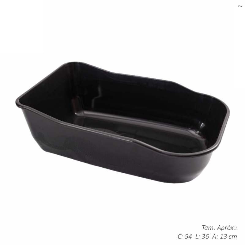 BANHEIRA GATO GIGANTE LUXO PRETA