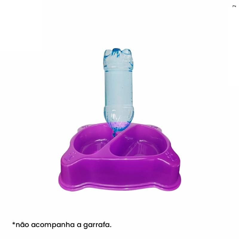 COMED DUPLO GARRAFA NEON 500ML ROXO