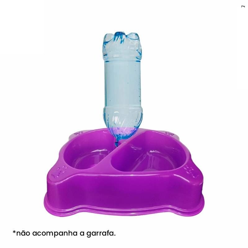 COMED DUPLO GARRAFA NEON 1200ML ROXO