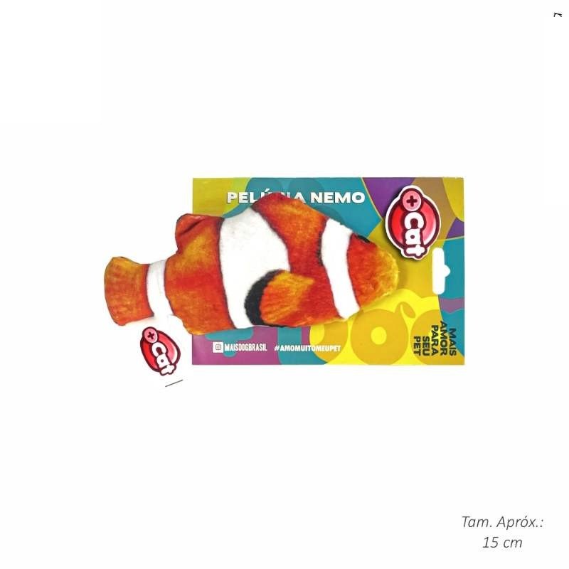BRINQ PELUCIA NEMO 15CM