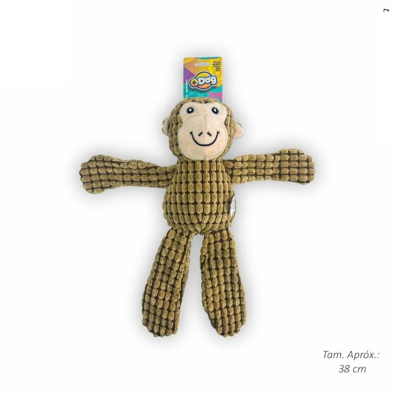 BRINQ PELUCIA MACAQUINHO 38CM