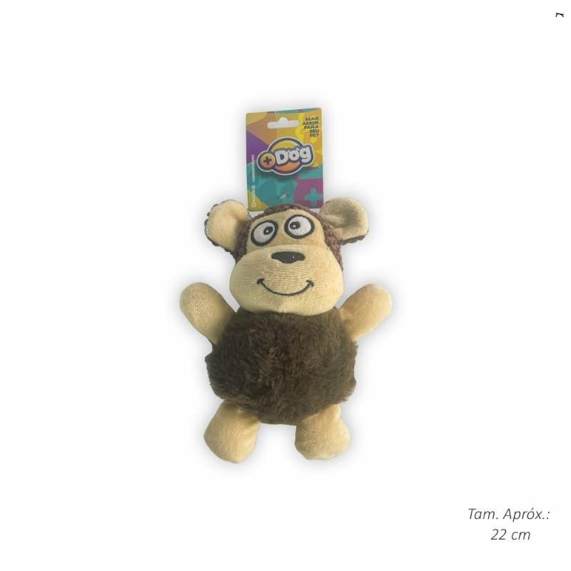 BRINQ PELUCIA BICHINHO MARROM 22CM