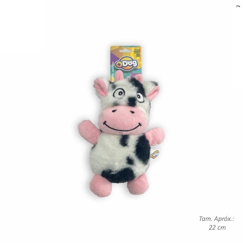 BRINQ PELUCIA VAQUINHA 22CM