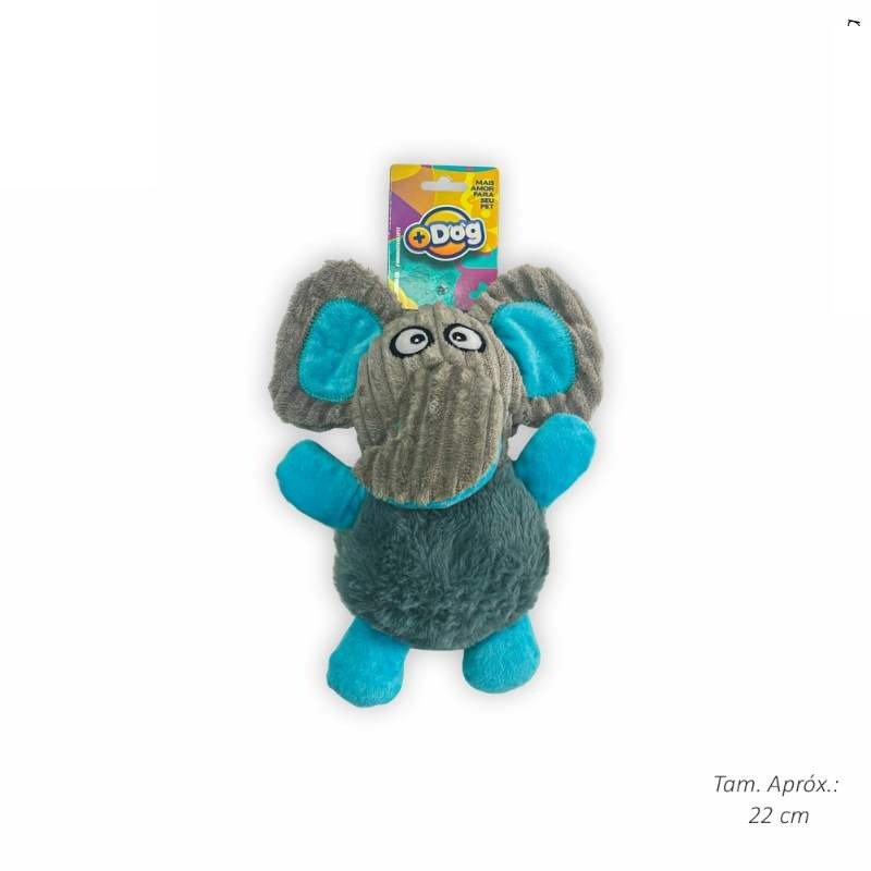 BRINQ PELUCIA ELEFANTE 22CM